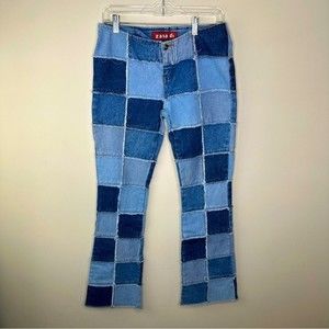 Zana Di vintage low rise patchwork jeans size 5 Great Condition